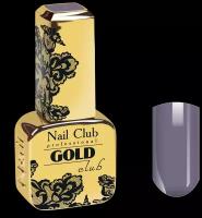 Nail Club professional Эмалевый гель-лак для ногтей с липким слоем GOLD CLUB 33 Glamour, 13 мл