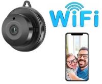 Беспроводная мини ip-камера наблюдения Видеоняня WiFi smart net camera