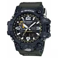 Наручные часы CASIO G-Shock GWG-1000-1A3, серебряный, зеленый