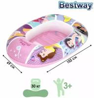 Надувной круг Лодочка Princess, 102 х 69 см, от 3-6 лет, 91044 Bestway