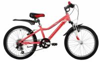Детский велосипед Novatrack Novara 20" (2022) 20 Розовый (120-135 см)