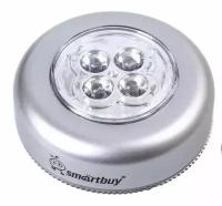 Cветодиодный фонарь (SMARTBUY (SBF-831-S) PUSH LIGHT, серебро)