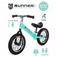 Беговел детский RUNNER Babycare, зеленый