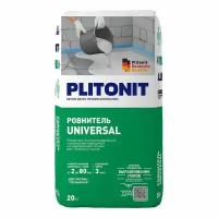 Плитонит Юниверсал наливной пол универсальный самовыравнивающийся 20 кг/Plitonit