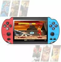 Игровая приставка X7 PLUS, 5.1" HD экран,10.000 игр, портативная игровая консоль Nintendo, Сега, PSP, PS1