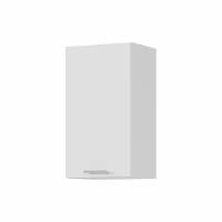 Кухонный модуль навесной, Ксения, ШВ 400 Белый / Белый глянец