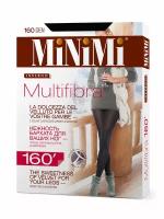 Колготки MiNiMi Multifibra, 160 den, размер 7, черный