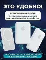 Магнитный аккумулятор Power bank Battery Pack MagSafe 5000 mAh