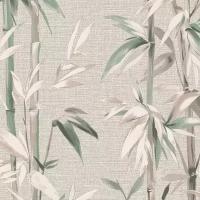 Обои WALLSECRET Bamboo, горячее тиснение на флизелиновой основе, бежевый, 1,06х10м