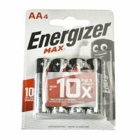 Energizer Батарейка ENERGIZER MAX LR6/E91/AA BL4 - (блистер 4шт)