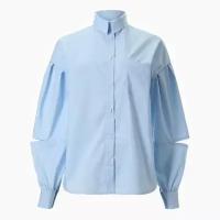 Блуза Minaku, размер 44, голубой