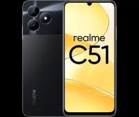 Realme Смартфон realme C51 4/128GB Черный RU