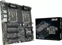 Материнская плата SSI CEB ASUS WS C621E SAGE (2xLGA3647, C621,12*DDR4 RDIMM ECC(2666),10*SATA 6G RAID, M.2,4*U.2,7*PCI-E,7.1CH,2*GLan,6*USB 3.1/Type-C)