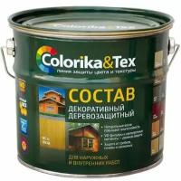 Состав деревозащитный Colorika&Tex Colorika&Tex сосна 10 л (1шт) (96372)