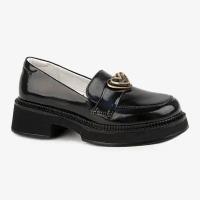 Туфли для девочек Kapika 24908п-1, цвет черный, размер 37