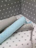Наволочки на бортики / Ткань для бортиков в кроватку / Бортики в детскую кроватку комплект