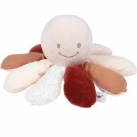 Игрушка мягкая Nattou Soft toy Lapidou Activity Octopus Осьминог orange 876988