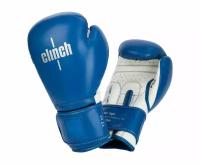 Перчатки боксерские Clinch Fight 2.0 сине-белые (вес 12 унций)