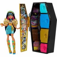 Кукла Monster High Skulltimate Secrets Fearidescent Cleo De Nile Монстр Хай Скультимейт Сикретс Феридесент Клео Де Нил