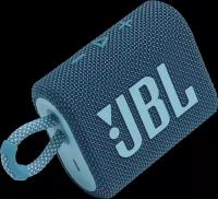 Портативная акустическая система JBL GO 3 синяя