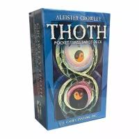 Гадальные Карты таро тота Кроули / Crowley Thoth Tarot Pocket Англоязычные Карманный формат Бельгия