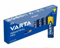 Батарейки VARTA Industrial Pro AA 10 шт пальчиковые, 1,5 v