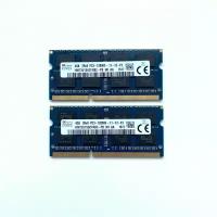 оперативная память SK hynix DDR3 4GB 1600 Мгц PC3-12800S 1.5v 2Rx8 SODIMM для ноутбука 2шт
