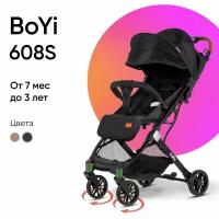 Детская прогулочная коляска KIDILO K8, цвет Black