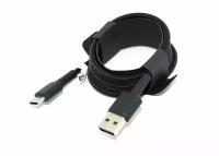 Кабель Xiaomi USB-C Data Cable Braided Version 1m, black