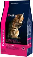 EUKANUBA CAT ADULT STERILISED/WEIGHT CONTROL диетический для взрослых кошек, кастрированных и стерилизованных кошек с птицей (1,5 кг х 4 шт)