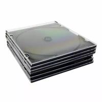Бокс для CD диска Slim 5 мм, черный, 5 штук CD Slim Box