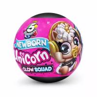 Игровой набор ZURU 5 Surprise Newborn Unicorn Glow Squad, 77264GQ1