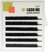 LASH ME Черные ресницы AIR, 6 линий, микс 6-8 D 0.12