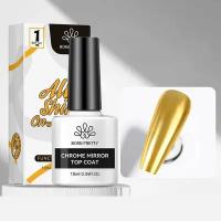 Born Pretty, Топовое покрытие Chrome-Mirror Top Coat 56095, 10 мл