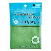 Мочалка для душа Sung Bo Cleamy Viscose Exfoliating Body Towel из вискозы (жесткая) 3 шт (13,5 х 15 см)