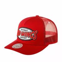 Бейсболка MITCHELL NESS арт. HHSS5767-DRWYYPPPRED1 Detroit Red Wings NHL (красный), размер ONE