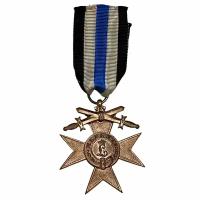 Германия (Бавария), крест "За военные заслуги" III степень с мечами (коробка) 1913-1921