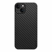 Чехол Memumi Ultra Slim 0.3 для iPhone 14 Plus чёрный карбон
