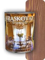 Масло Kraskovar Deco Oil Interior, гранатовый, 0.75 л