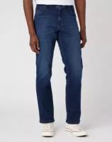 Джинсы широкие Wrangler Texas Medium Stretch, размер 31/34, синий