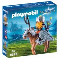 Набор с элементами конструктора Playmobil Knights 9345 Гном в доспехах на пони