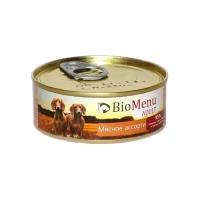 Влажный корм для собак BioMenu мясное ассорти