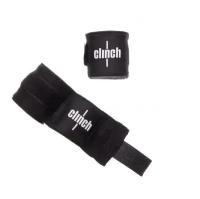 Бинты эластичные Clinch Boxing Crepe Bandage Punch черные 3,5м