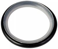 Кольцо с крючком для карниза d25 мм, 10 штук, цвет Черный, бесшумные