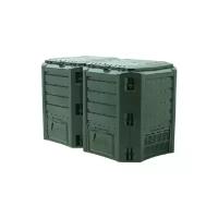 Компостер Prosperplast IKSM800Z-G851 (800 л) зеленый 135 см 72 см 82.6 см 800 л 10.5 кг