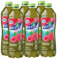 Чай холодный NESTEA (Нести) зеленый Малина 1,5 л х 6 бутылок