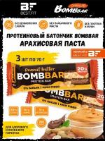 Peanut Butter Protein Bar, 3х70г