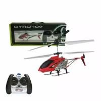 1toy GYRO-109 верт. с гироскопом ИК алюм.3 канала18,5см. USB-зарядка; 27 МГц; 8,2 мВт