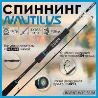 Спиннинг Nautilus INVENT IVTS-862M 2.62м 7-28гр