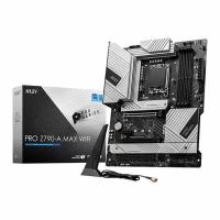 Материнская плата MSI PRO Z790-A MAX WIFI,911-7E07-014 MS-7E07 PRO Z790-A MAX WIFI 601-7E07-070/42 801-7E07-011 STD PRO Z790-A MAX WIFI/Z790/LGA1700/4DDR5/3PCIEx16/1PCIEx1/4M.2/ 6SATA3/ 1USB3.2 Gen2X2/4U